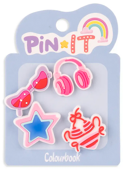 Pin per quaderni (set da 4 pezzi)
