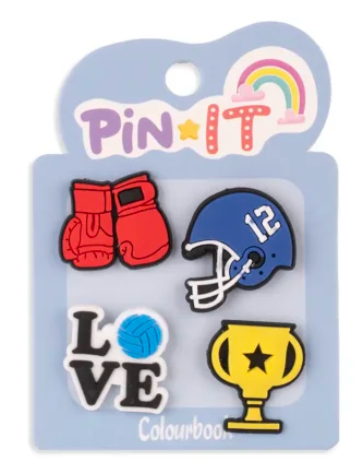 Pin per quaderni (set da 4 pezzi)