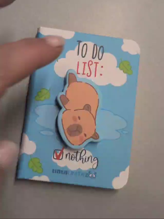 Mini blocchetto Spinner Capybara