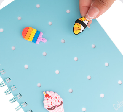 Pin per quaderni (set da 4 pezzi)