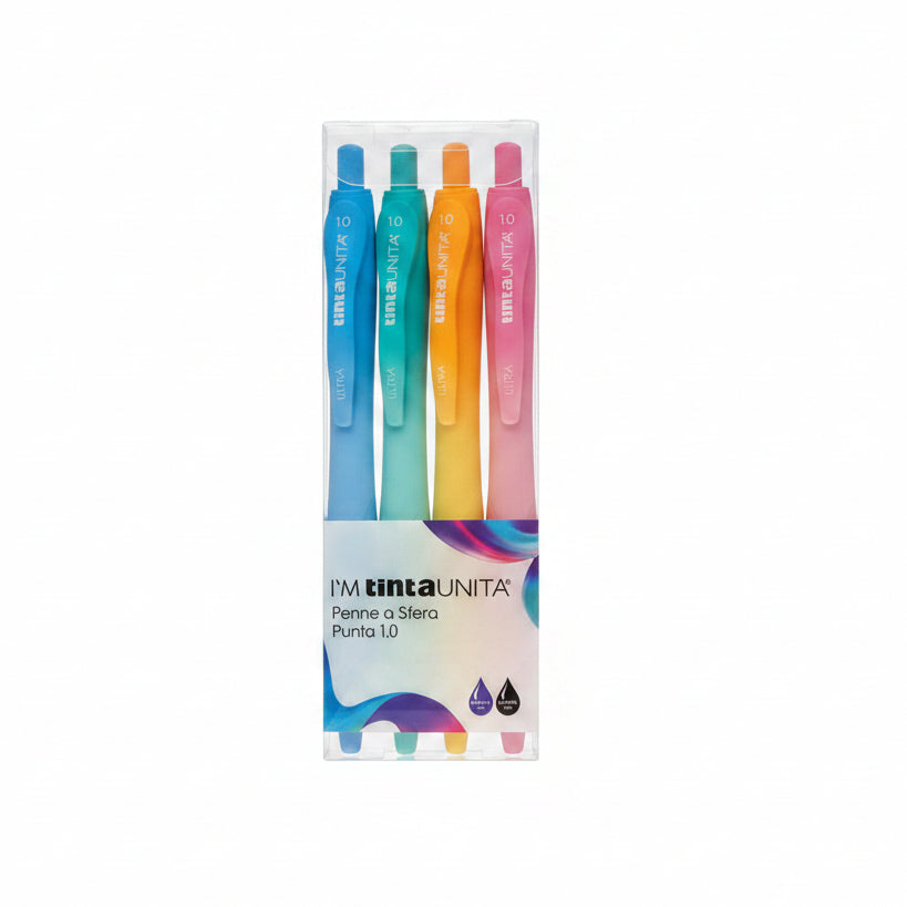 Confezione 4 Penne a Sfera 1.0 GRADIENT