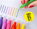Confezione 6 Penne Gel I'M Tinta Unita