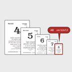 Calendario Filosofico 2027 - A8 MIGNON 5,2 x 7,2 cm