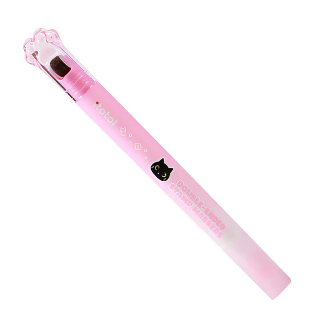 Evidenziatore Glitterato con Timbro