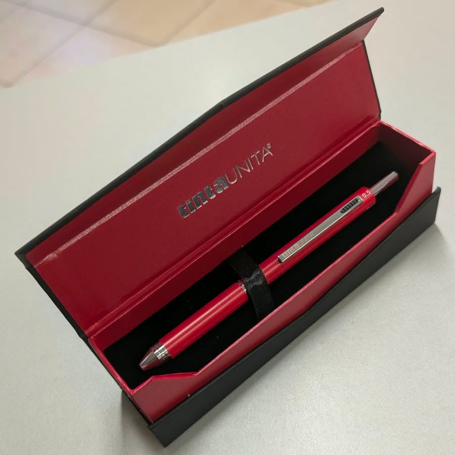 Penna 4 Funzioni con Cofanetto regalo TINTA UNITA
