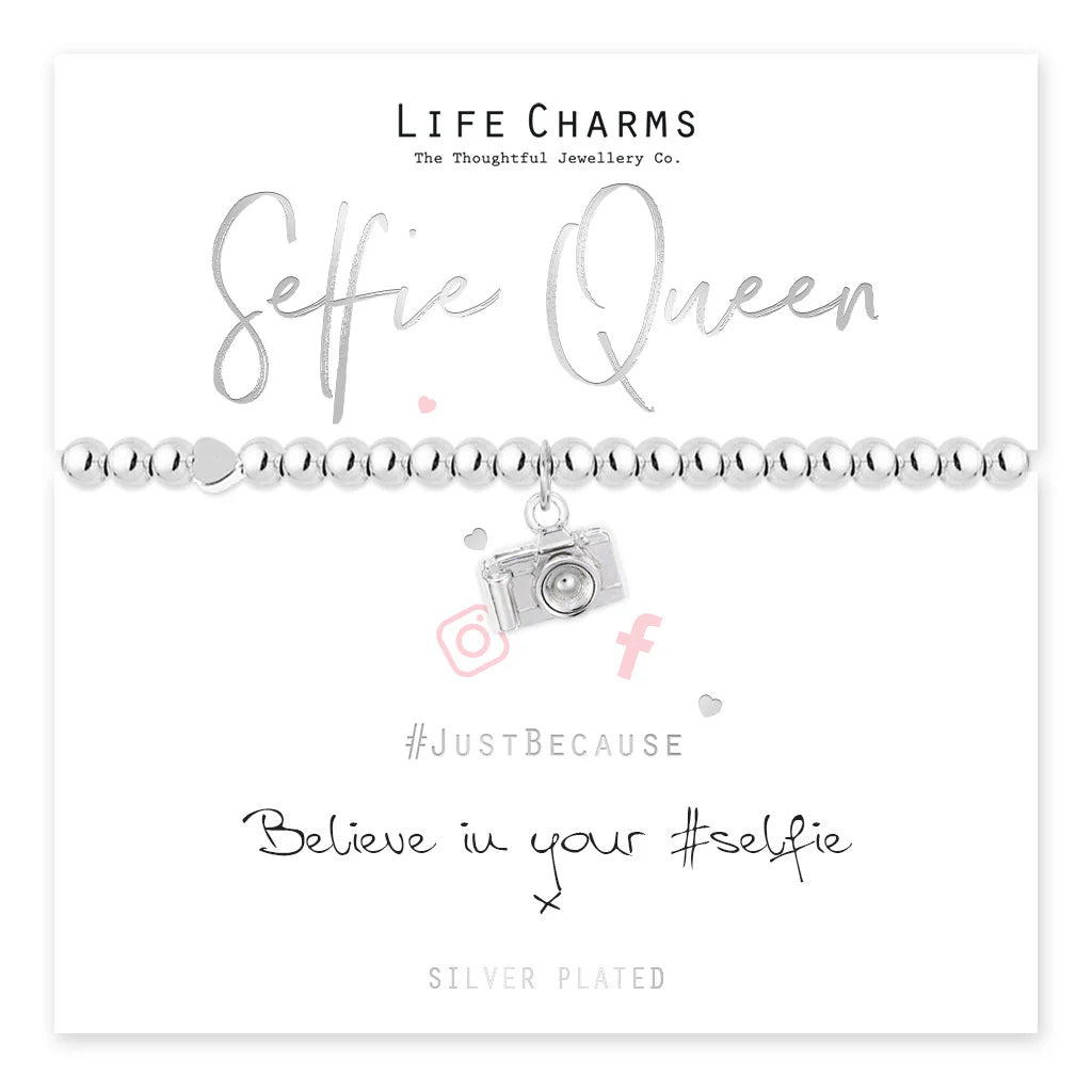 Braccialetto #JustBecause - Selfie Queen