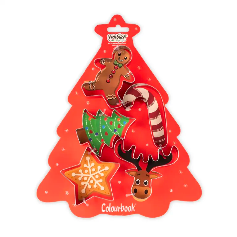Set formine per biscotti natalizi Christmas Tree