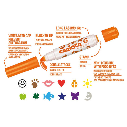 Carioca Stamperello 12pz