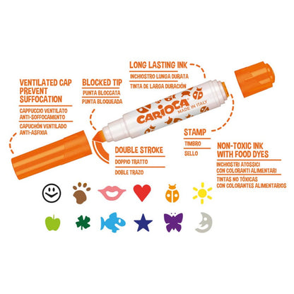 Carioca Stamperello 6pz