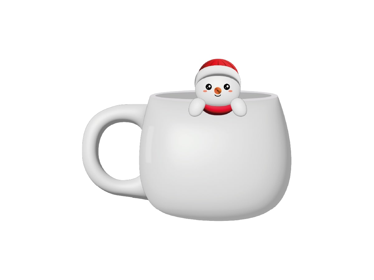 Tazza con Charm Natale i-Total