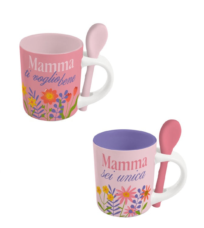 Tazzina Mamma con Cucchiaino
