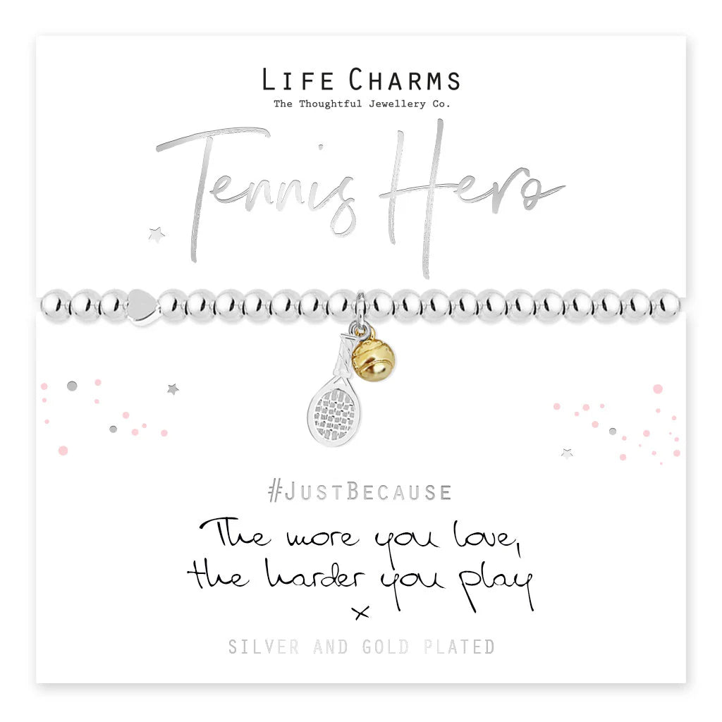 Braccialetto #JustBecause -  Tennis Hero