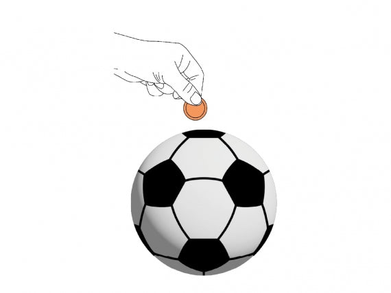 Salvadanaio CALCIO