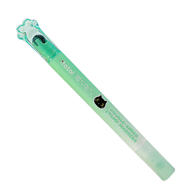 Evidenziatore Glitterato con Timbro