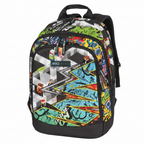 Trolley Zaino Dream Cross Tinta Unita con Carrellino